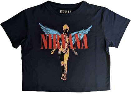 Nirvana Ladies Crop Top - Angelic