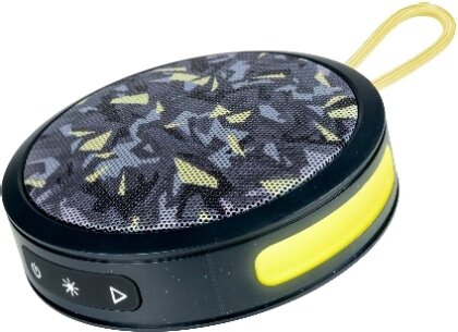 PARTY Nano Wireless Luminous Speaker - camo black/yellow