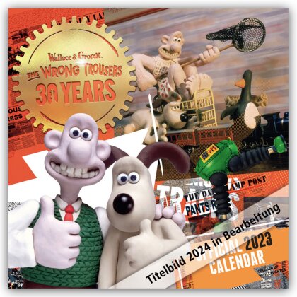 Wallace & Gromit 2024 - Wandkalender
