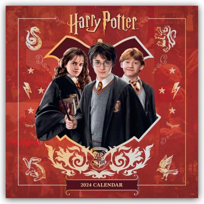 Harry Potter - Offizieller Kalender 2024 - Wandkalender