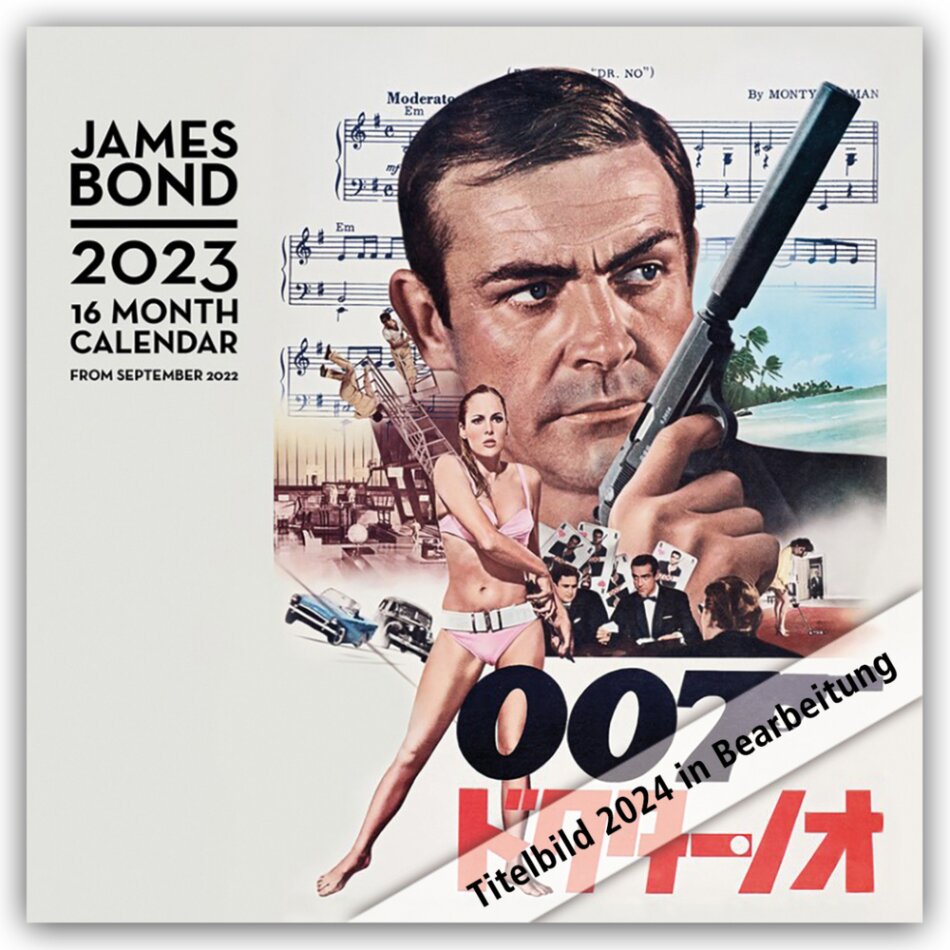 James Bond 2024 16Monatskalender CeDe.ch