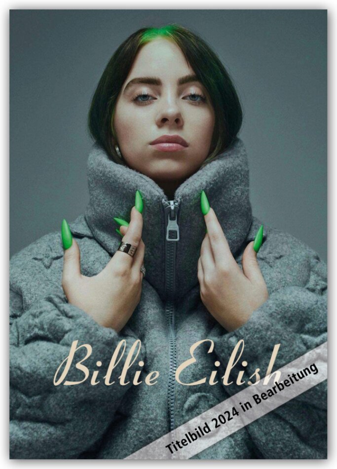 Billie Eilish 2024 A3Posterkalender CeDe.ch