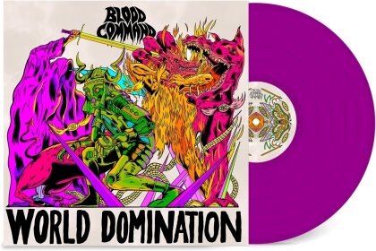 Blood Command - World Domination (Neon Violet Vinyl, LP)