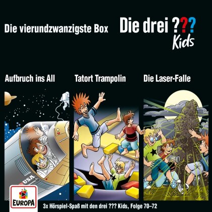 Die Drei ??? Kids - 24./3er Box- Folgen 70 - 72 (3 CDs)
