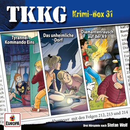 TKKG - Krimi-Box 31 (Folgen 212, 213, 214) (3 CD)