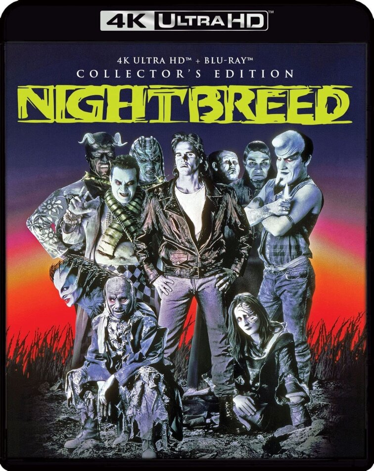 Nightbreed (1990) (Collector's Edition, Director's Cut, Cinema Version, 4K Ultra HD + 3 Blu-rays)