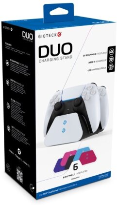 Gioteck - Duo Charging Stand for PS5 (6 Colours)