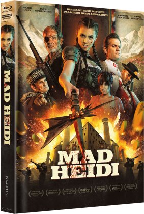 Mad Heidi (2022) (Cover A, Limited Edition, Mediabook, 4K Ultra HD + Blu-ray + CD)