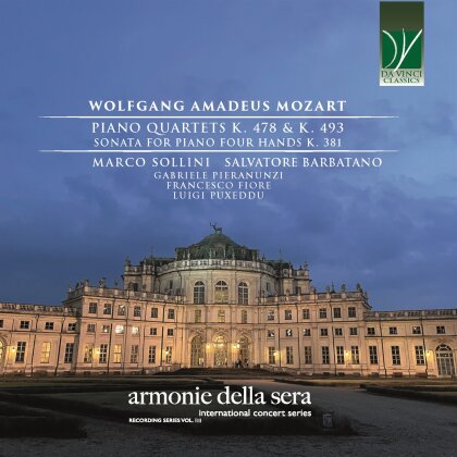 Marco Sollini, Salvatore Barbatano, Gabriele Pieranunzi, Francesco Fiore, … - Piano Quartets K. 478 & K. 493, Sonata K. 381