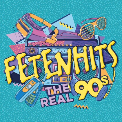 Fetenhits – The Real 90’s (4 CDs)