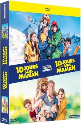 10 jours sans maman (2020) / 10 jours encore sans maman (2023) (2 Blu-rays)