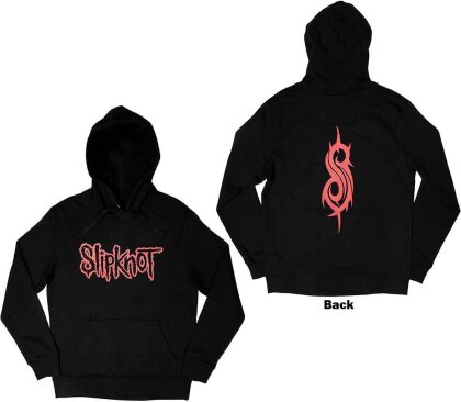 Slipknot Unisex Pullover Hoodie - Logo (Back Print) - Grösse XS