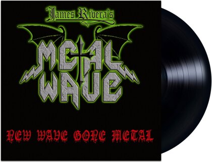 James Rivera's Metal Wave - New Wave Gone Metal (Black Vinyl, Limited Edition, LP)