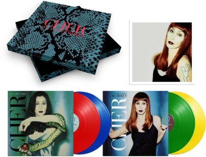 Cher - It's A Man's World (2023 Reissue, Warner Brothers, Deluxe Edition, Remastered, Red/Blue/Yellow/Green Vinyl, 4 LPs)