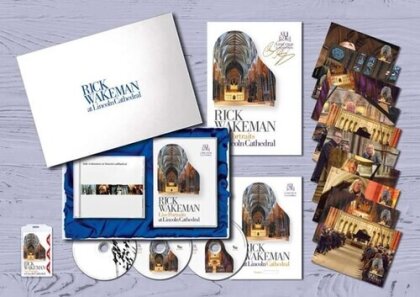 Rick Wakeman - At Lincoln Cathedral (+ Postcard, 2023 Reissue, Limited Edition, 2 CDs + DVD)