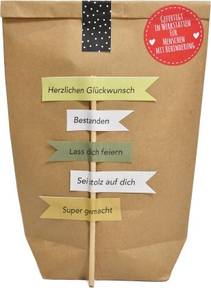 Wundertüte / Zur bestandenen Prüfung für Absolventen