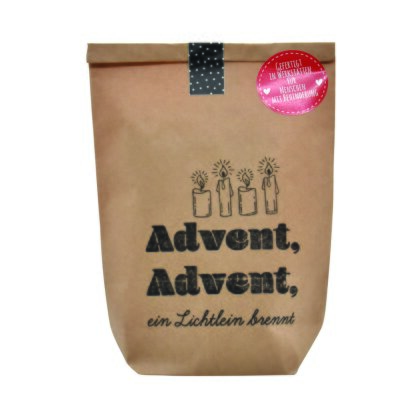 Wundertüte / Advent Advent ein Lichtlein brennt