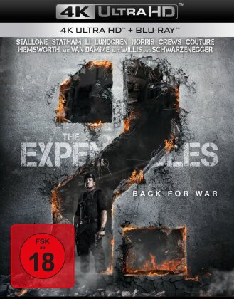 The Expendables 2 - Back For War (2012) (4K Ultra HD + Blu-ray)