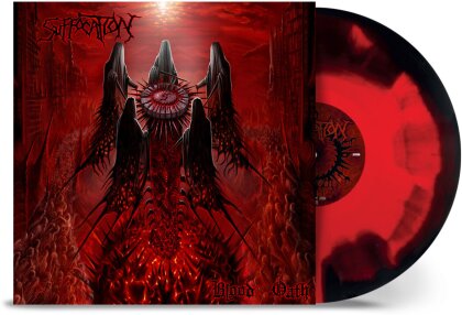 Suffocation - Blood Oath (2023 Reissue, Nuclear Blast, Limited Edition, Red/Black Vinyl, LP)