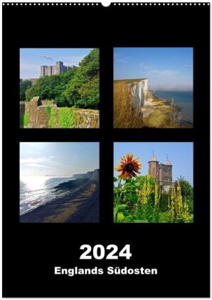 Englands Südosten 2024 (Wandkalender 2024 DIN A2 hoch) - CALVENDO Monatskalender