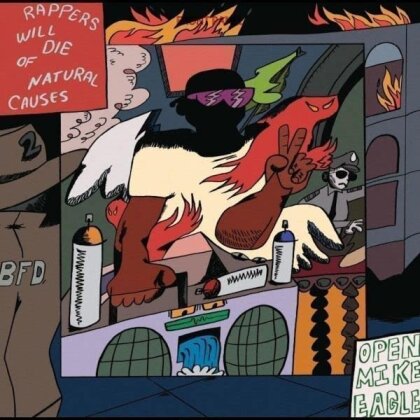 Open Mike Eagle - Rappers Will Die Of Natural Causes (2023 Reissue, Silver Vinyl, LP)