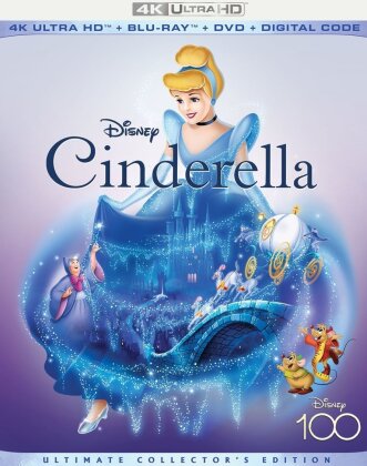 Cinderella (1950) (Ultimate Collector's Edition, 4K Ultra HD + Blu-ray + DVD)
