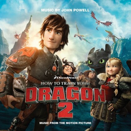 John Powell - How To Train Your Dragon 2 (Music On Vinyl, 2023 Reissue, limited to 750 copies, Colored, 2 LPs)