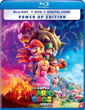 The Super Mario Bros. Movie (2023) (Power Up Edition, Blu-ray + DVD)