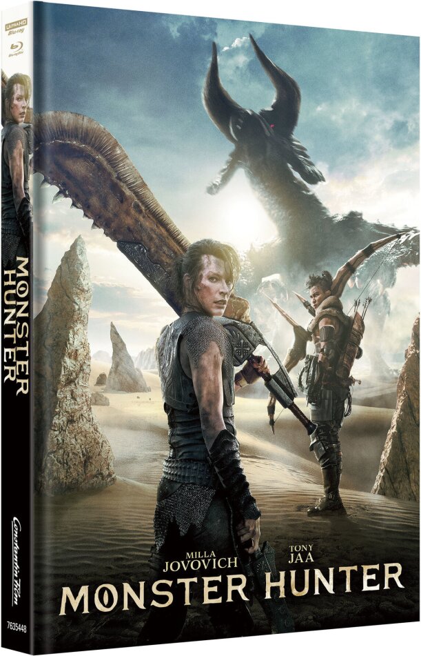 Monster Hunter (2020) (Cover C, Limited Edition, Mediabook, 4K Ultra HD + Blu-ray)