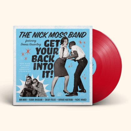 Nick Moss Band & Dennis Gruenling - Get Your Back Into It (Translucent Red Vinyl, LP)