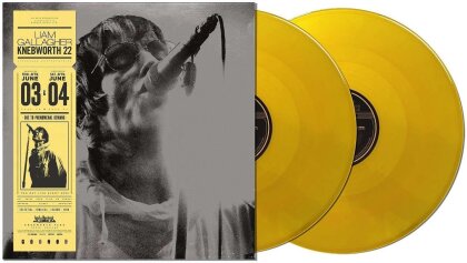 Liam Gallagher - Knebworth 22 (Limited Edition, Yellow Vinyl, LP)