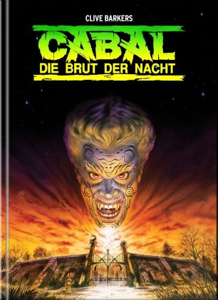 Cabal - Die Brut der Nacht (1990) (Cover F, Director's Cut, Versione Cinema, Edizione Limitata, Mediabook, 2 Blu-ray + 2 DVD)