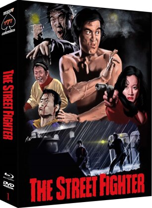 The Street Fighter (1974) (Bierdeckel, Custodia, Collector's Edition, Edizione Limitata, Blu-ray + DVD)