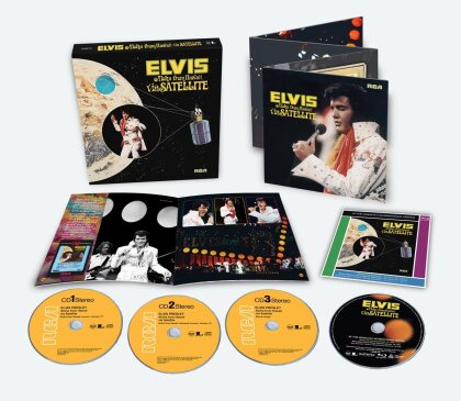 Elvis Presley - Aloha From Hawaii Via Satellite (2023 Reissue, Édition Deluxe, 3 CD + Blu-ray)