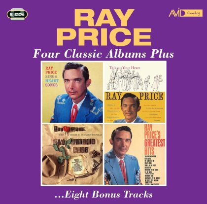 Ray Price - Four Classic Albums Plus ...Eight Bonus Tracks (2 CDs)