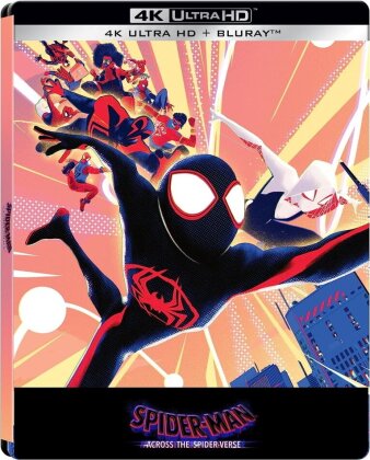 Spider-Man: Across the Spider-Verse (2023) (Édition Limitée, Steelbook, 4K Ultra HD + Blu-ray)