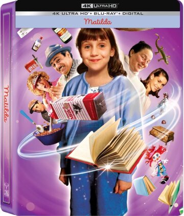 Matilda (1996) (Limited Edition, Steelbook, 4K Ultra HD + Blu-ray)