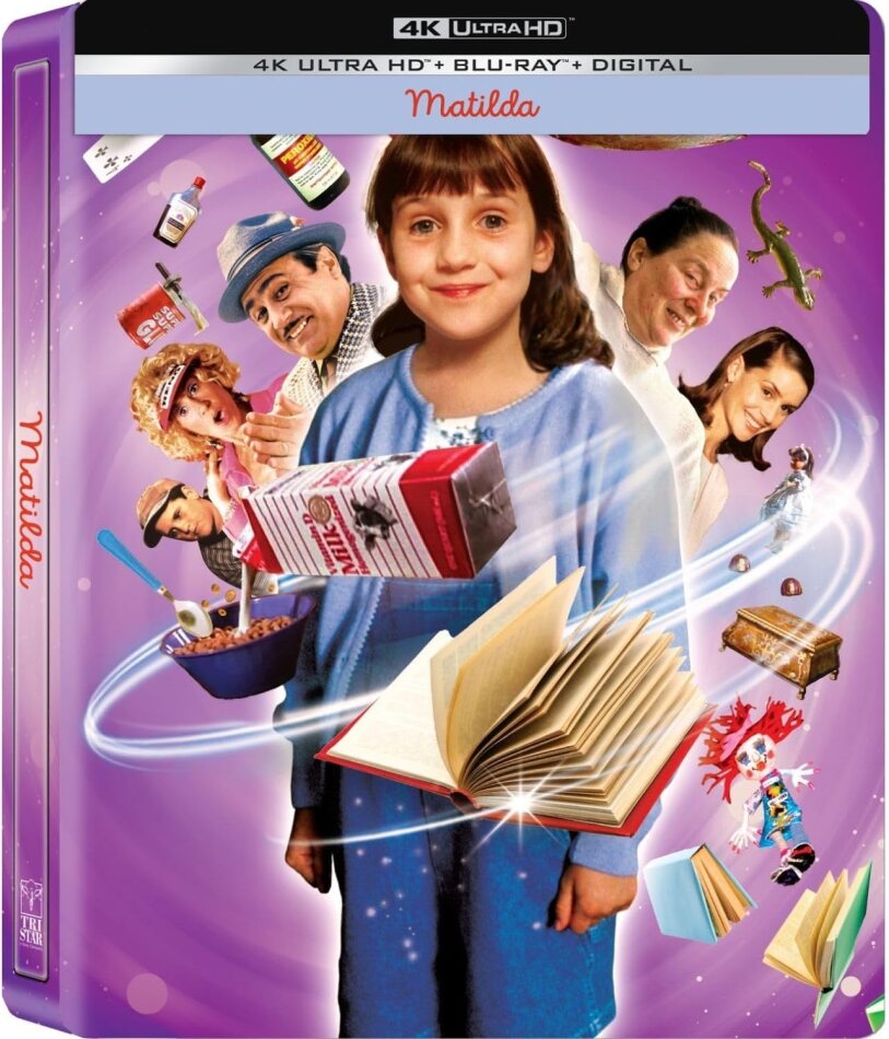 Matilda (1996) (Édition Limitée, Steelbook, 4K Ultra HD + Blu-ray)
