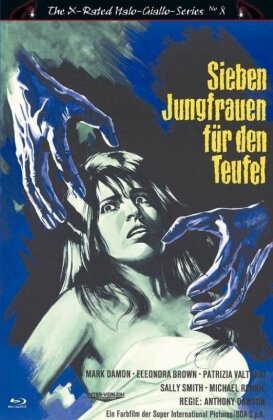 Sieben Jungfrauen für den Teufel (1968) (Grosse Hartbox, The X-Rated Italo-Giallo-Series, Limited Edition, Uncut, Blu-ray + DVD)