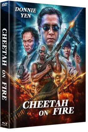 Cheetah on Fire (1992) (Cover B, Limited Edition, Mediabook, Blu-ray + DVD)