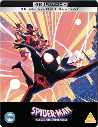 Spider-Man: Across the Spider-Verse (2023) (Édition Limitée, Steelbook, 4K Ultra HD + Blu-ray)