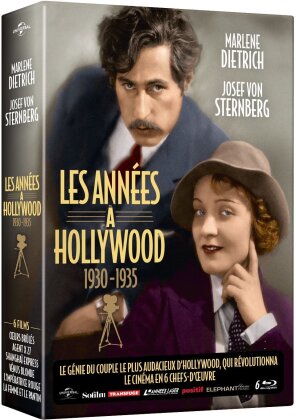 Marlene Dietrich / Josef von Sternberg - Les années à Hollywood 1930 à 1935 - Coffret 6 films (6 Blu-ray)