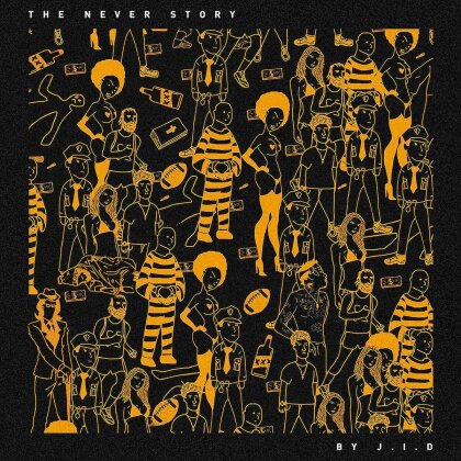JID - Never Story (Expanded, Limited Edition, Orange Vinyl, 2 LPs)