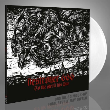 Deströyer 666 - To The Devil His Due (2023 Reissue, Season Of Mist, White Vinyl, LP)