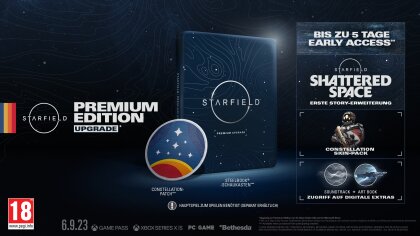 Starfield Premium-Edition Upgrade - (Hauptspiel wird benötigt - Code in a Box)