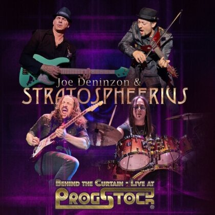 Joe Deninzon & Stratospheerius - Behind The Curtain - Live At Progstock (2 CDs + Blu-ray + DVD)