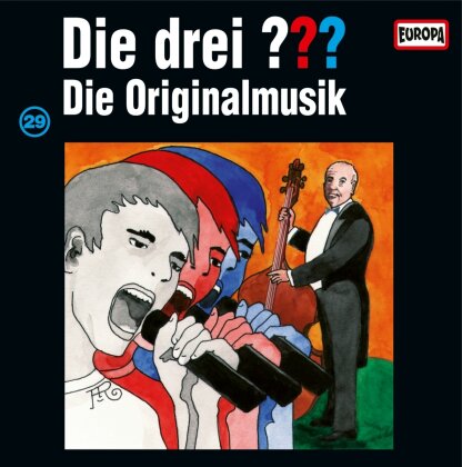 Die Drei ??? - 029 Die Originalmusik Der Europa-Jugend (LP)