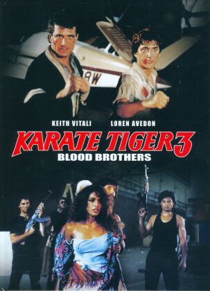 Karate Tiger 3 - Blood Brothers (1990) (Cover D, Limited Edition, Mediabook, Blu-ray + DVD)