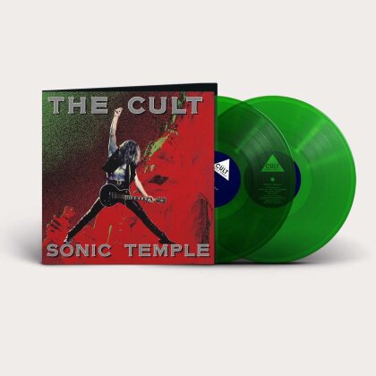The Cult - Sonic Temple (2023 Reissue, Beggars Banquet, Limited Edition, Transparent Green Vinyl, 2 LPs)