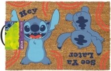 Disney - Lilio And Stitch Hey / See Ya Later Door Mat